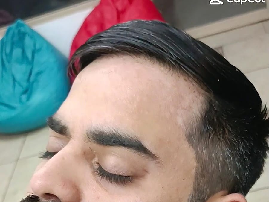 Barba arreglada y perfilada